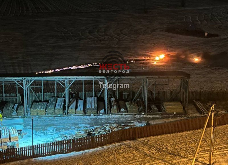 Blackout in Severnyi, north to Belgorod after suspected drone hit power line