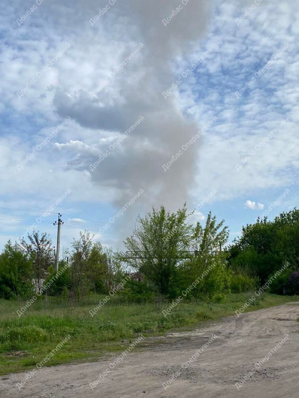 Explosions reported in Sloviansk