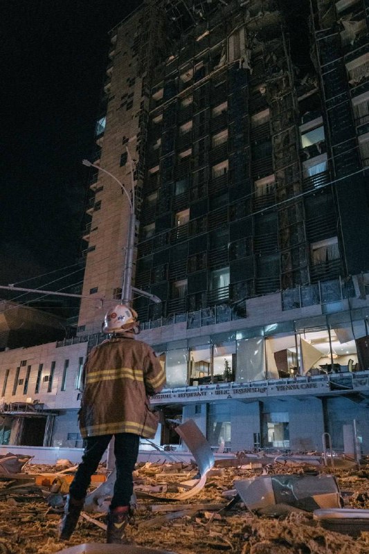 At least 14 wounded as result of Russian missile strikes in central Kharkiv with S-300 missiles