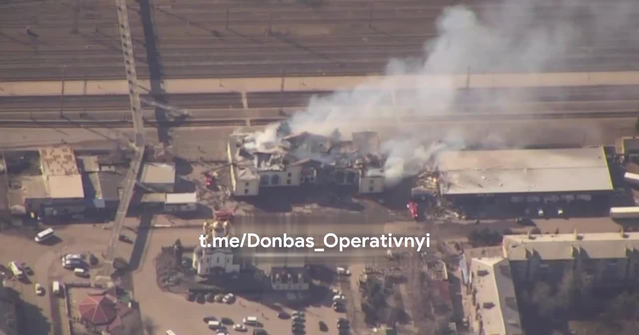 Destruction in Kostiantynivka as result of Russian attacks