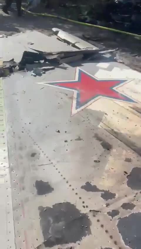 Not Su-25 but large UAV S-70 Okhotnik was shot down over Kostianttnivka