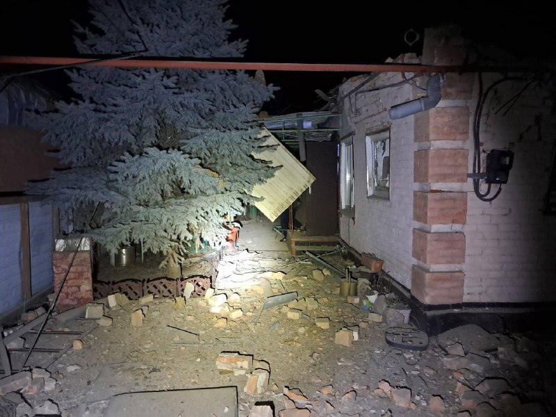 2 people wounded as result of 
artillery shelling in Nikopol