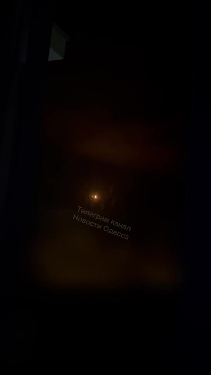 Partial blackout reported in Odesa after a drone strike