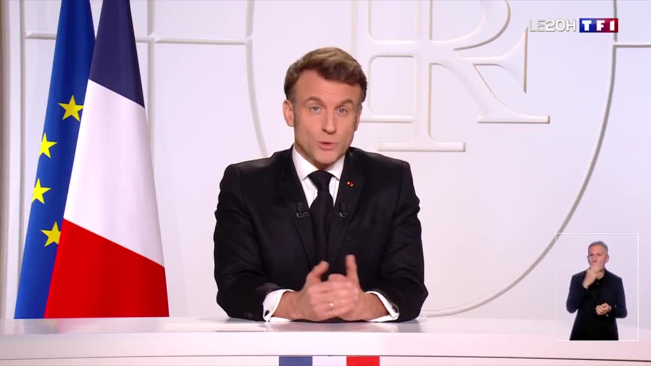 President Macron: The United States, our ally, has changed its position on this war, is supporting Ukraine less and is leaving doubts about what will happen next.