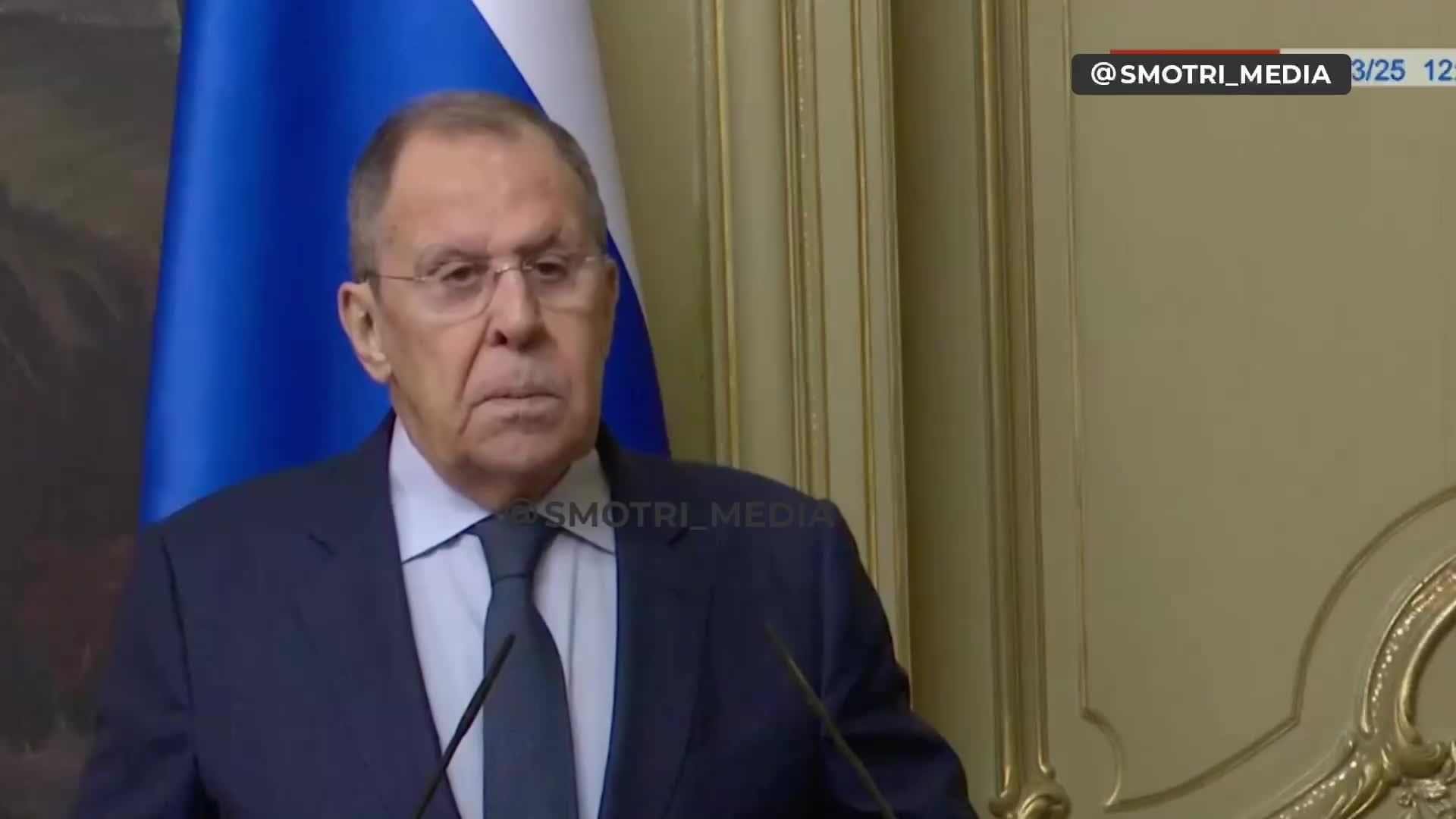 Russian Foreign Minister Lavrov says Macron's words about preparation of nuclear weapons is a threat against Russia(Macron proposed to talk on nuclear deterrence for Europe)