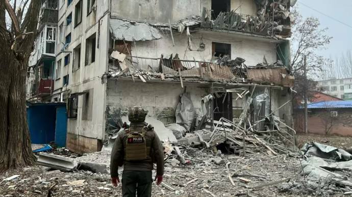 1 person killed, 4 wounded as result of Russian strike in Sieversk of Donetsk region