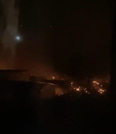 3 airstrikes were reported in Sloviansk