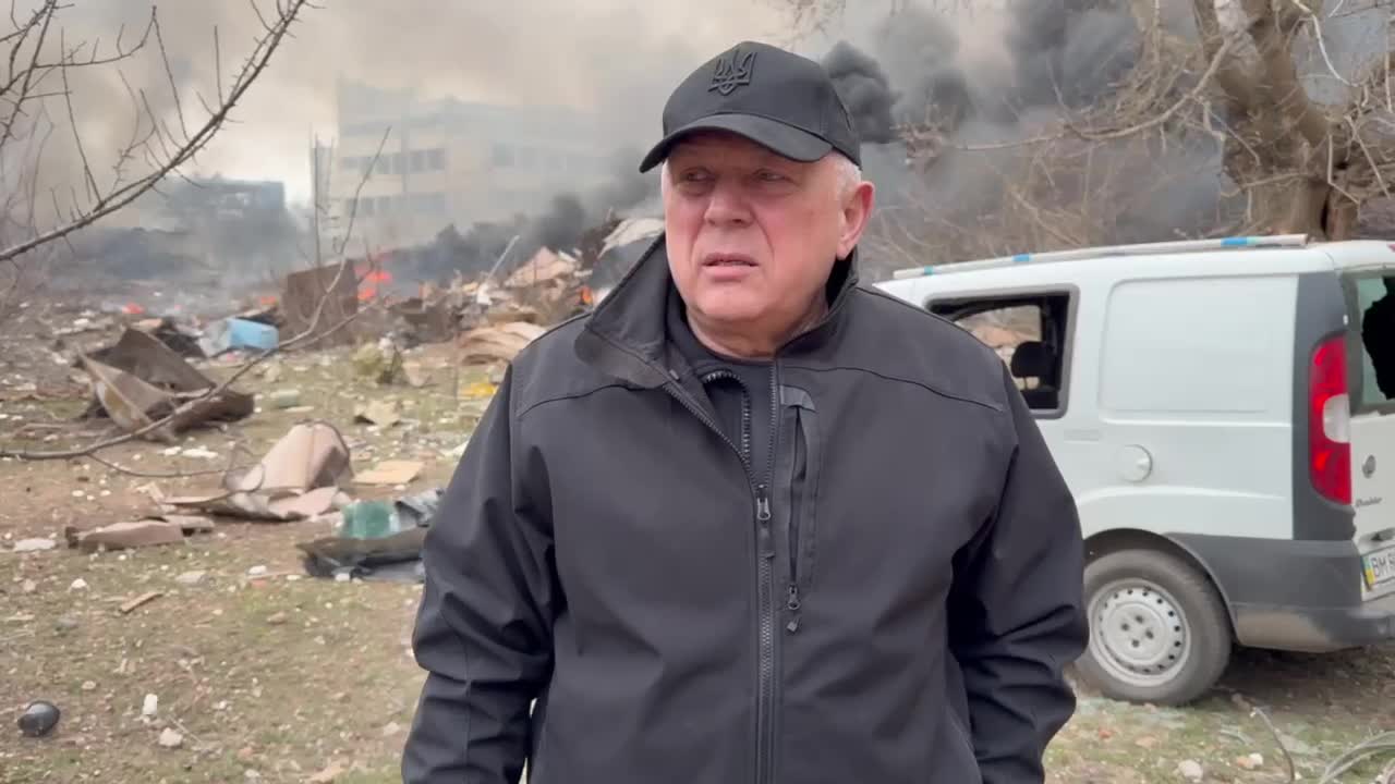 At least 28 wounded as result of Russian ballistic missile strike in the central part of Sumy