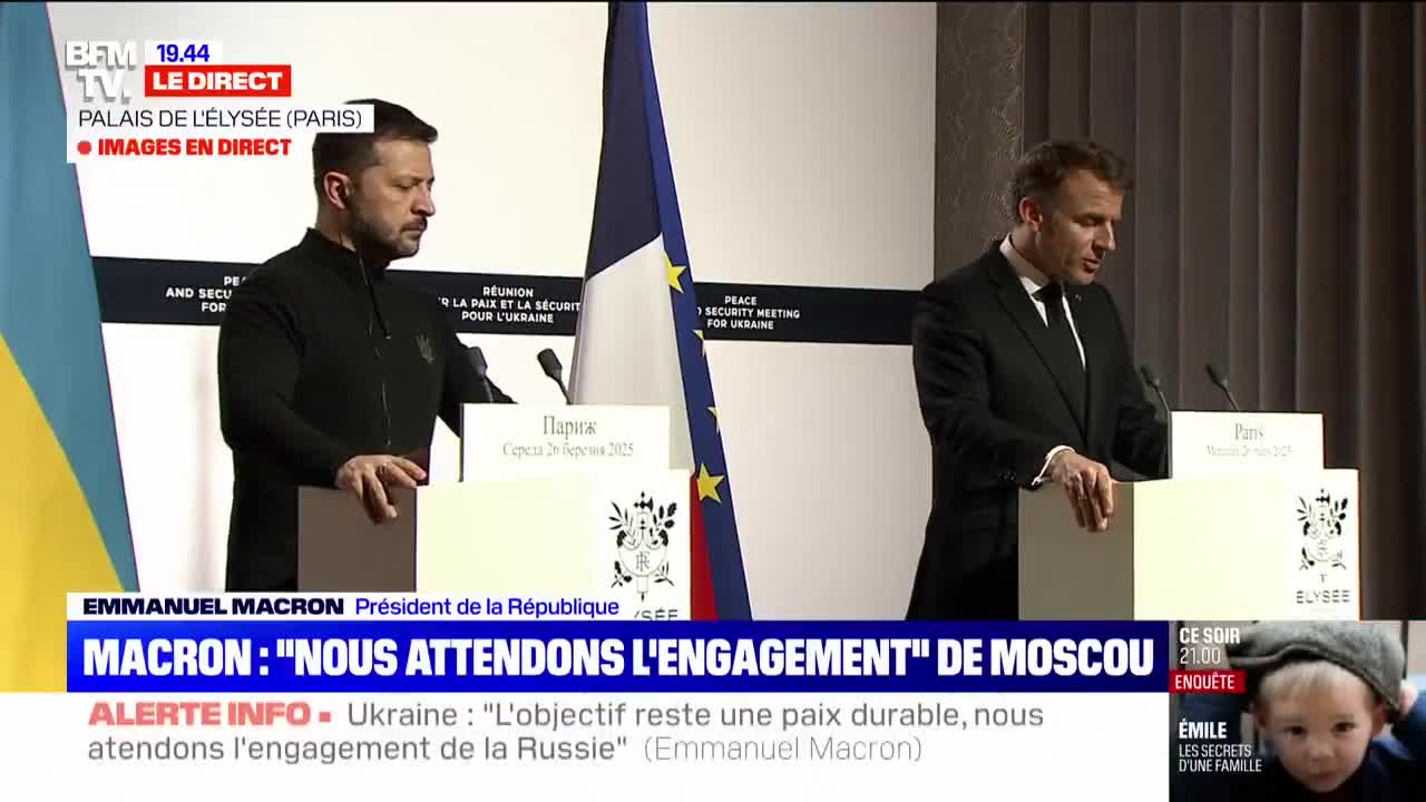 Support for Ukraine: France will continue its commitment with unwavering determination, assures Emmanuel Macron