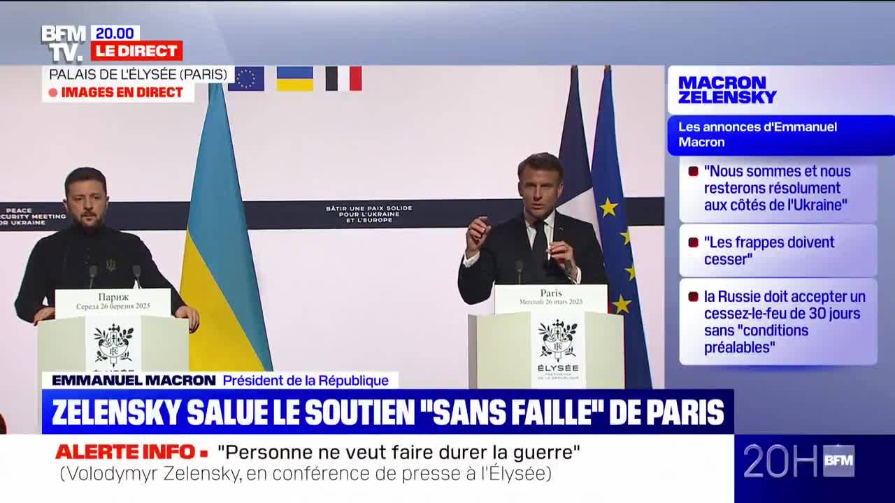 European troops will not be deployed on the front line, - Emmanuel Macron