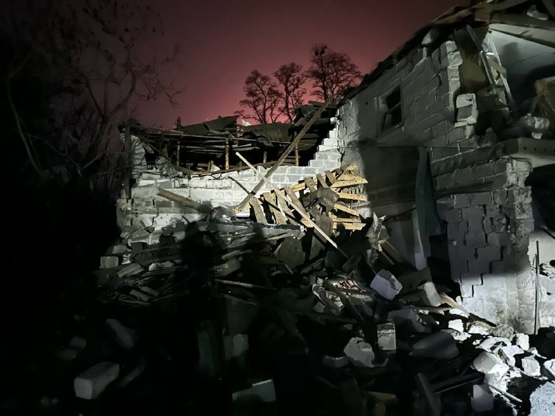 Fires started in 4 locations as result of Shahed-type drone strikes in Brovary