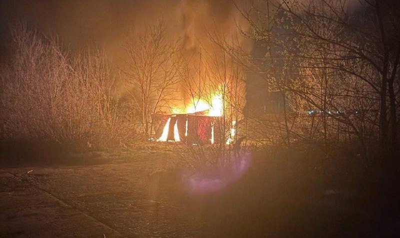 At least 4 Shahed-type drones strikes reported in Kryvyi Rih, there are fires