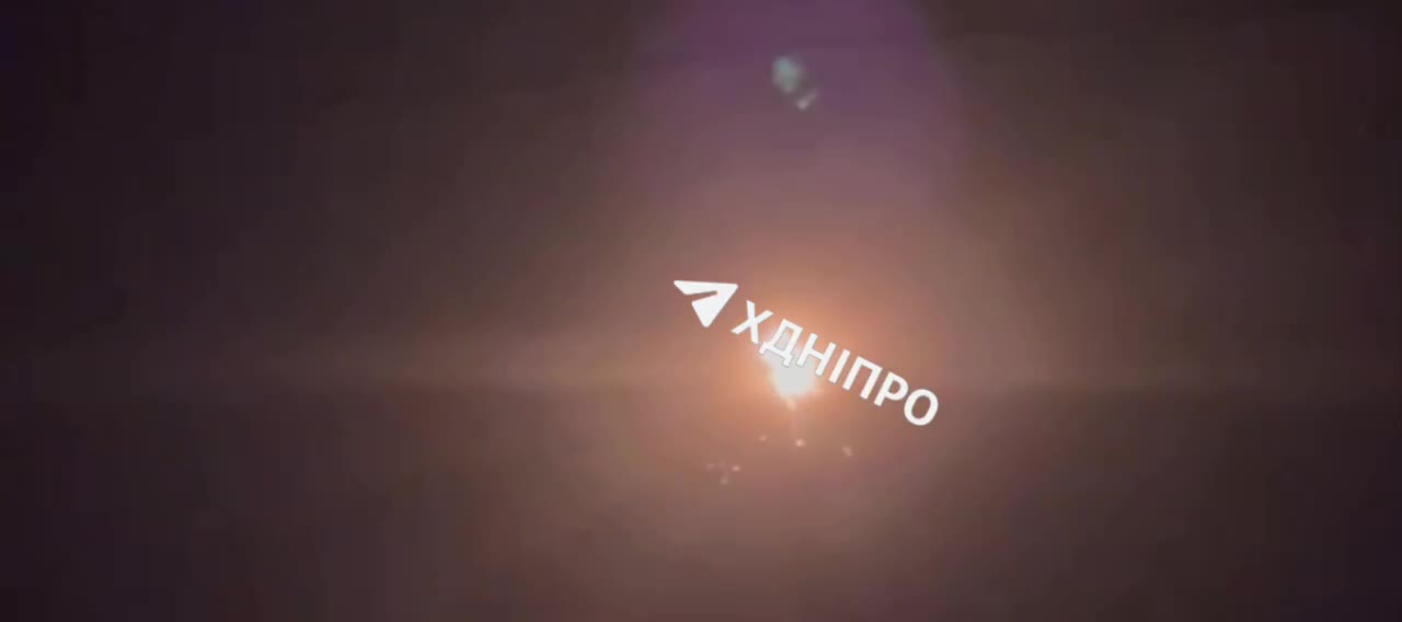 Explosions were reported near Dnipro city