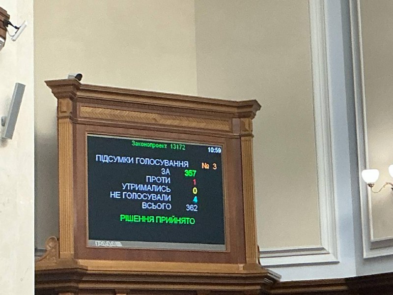 Ukrainian Parliament has voted to extend martial law until 6th August