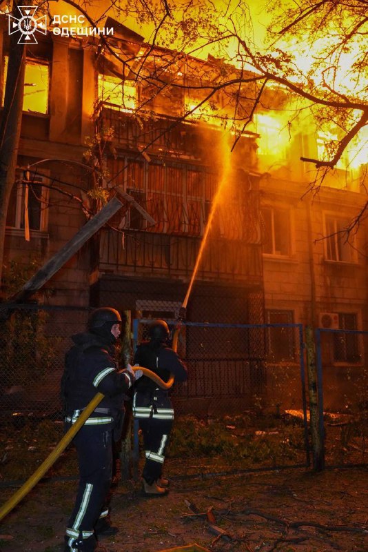 2 person killed, 15 wounded as result of Russian drones attack in Odesa