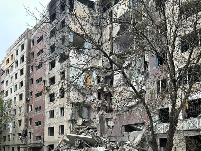 12 people wounded as result of an airstrike at residential house in Kostiantynivka yesterday late evening