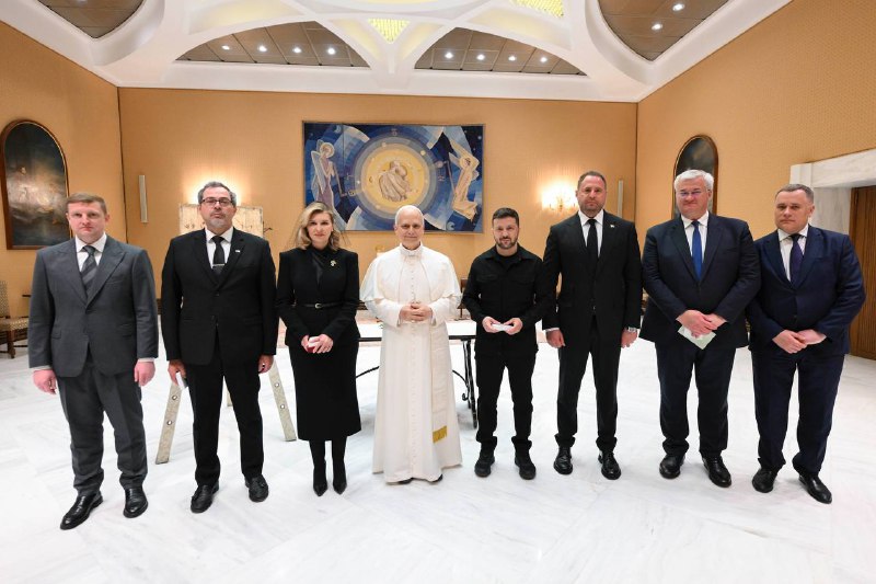 President Zelensky met with Pope Leo XIV