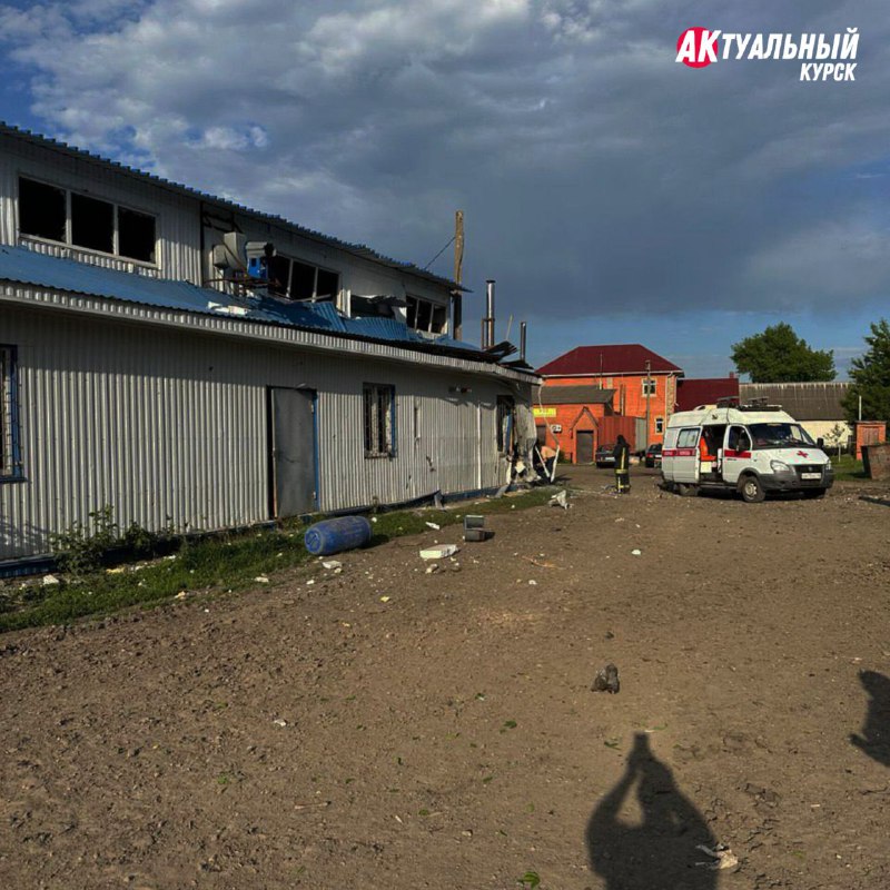 According to local authorities 12 people wounded as result of missile strike in Lgov of Kursk region