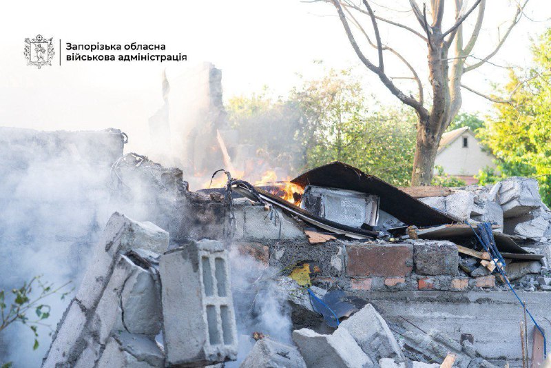 3 people wounded as result of drone strikes in Zaporizhzhia overnight