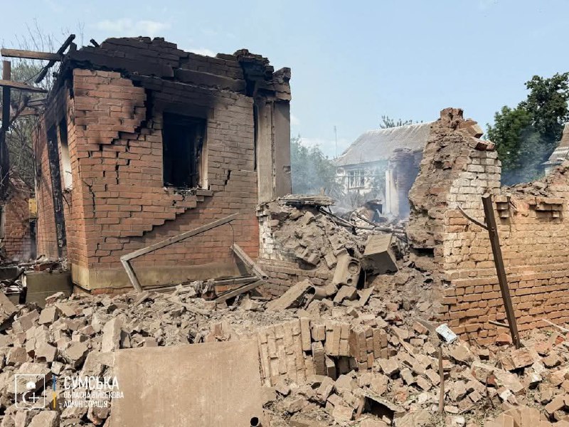 About 20 buildings destroyed in Khotin as result of Russian airstrikes