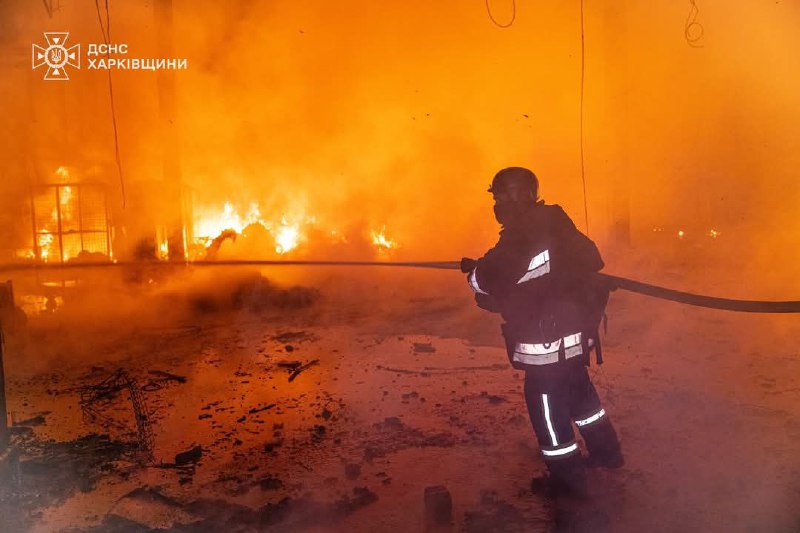 Russian army attacked post terminal in Kharkiv with drones