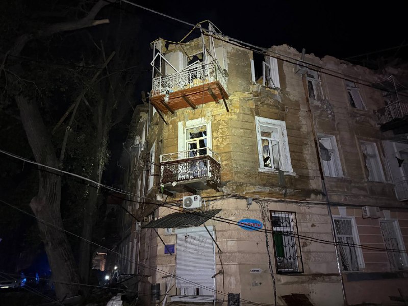1 person killed, 3 wounded as result of drones strikes in Odesa