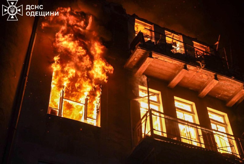 14 people wounded in Odesa as result of Russian drone strikes against residential infrastructure