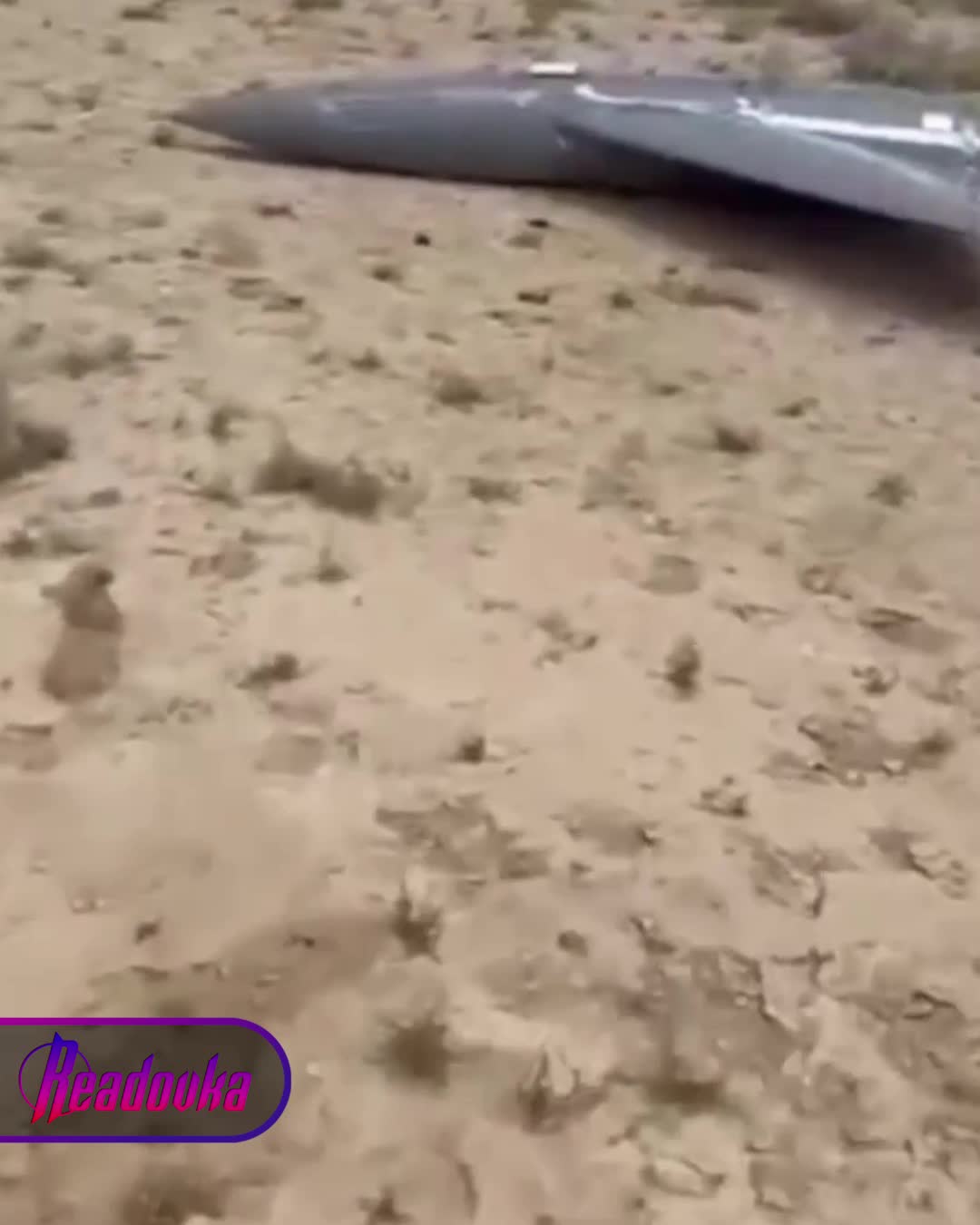 Suspected Ukrainian drone was found in the open area in Mangystau region of Kazakhstan