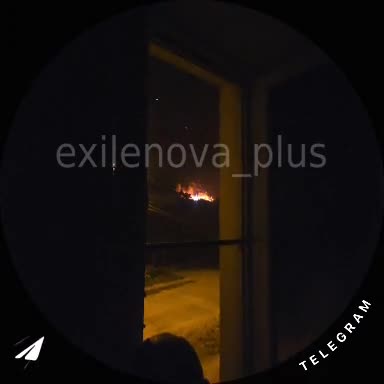 Drones strikes in Luhansk