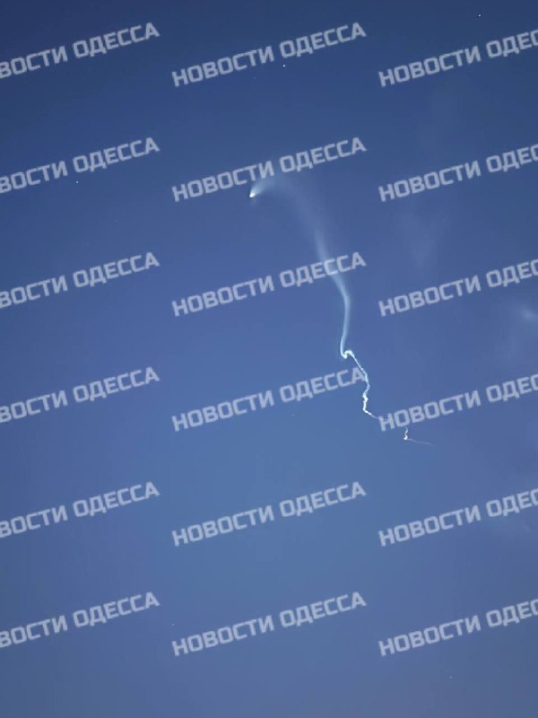 Missile was visible over Odesa