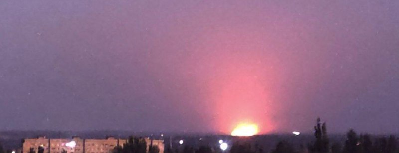 Explosions were reported in Kramatorsk