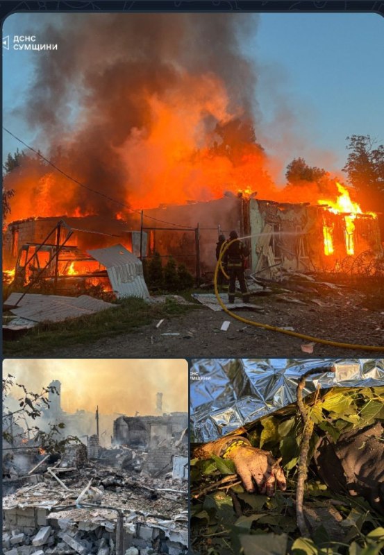 2 people killed, 4 wounded as result of airstrikes and drone strikes in Shostka community