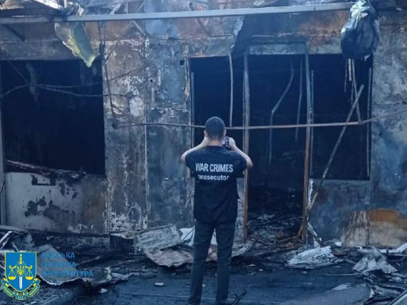 Damage in Odesa as result of drone strikes overnight