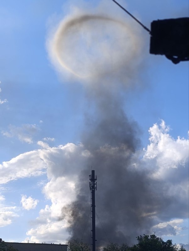 Airstrike reported in Sloviansk