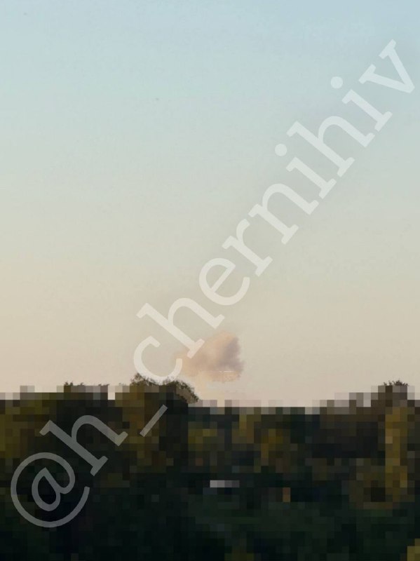 Ballistic missile strikes were reported in Chernihiv region