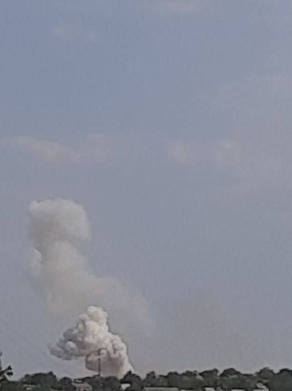 Explosions were reported in Kramatorsk