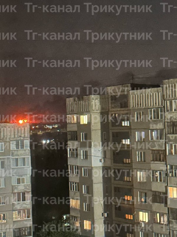 Explosions were reported in occupied Luhansk