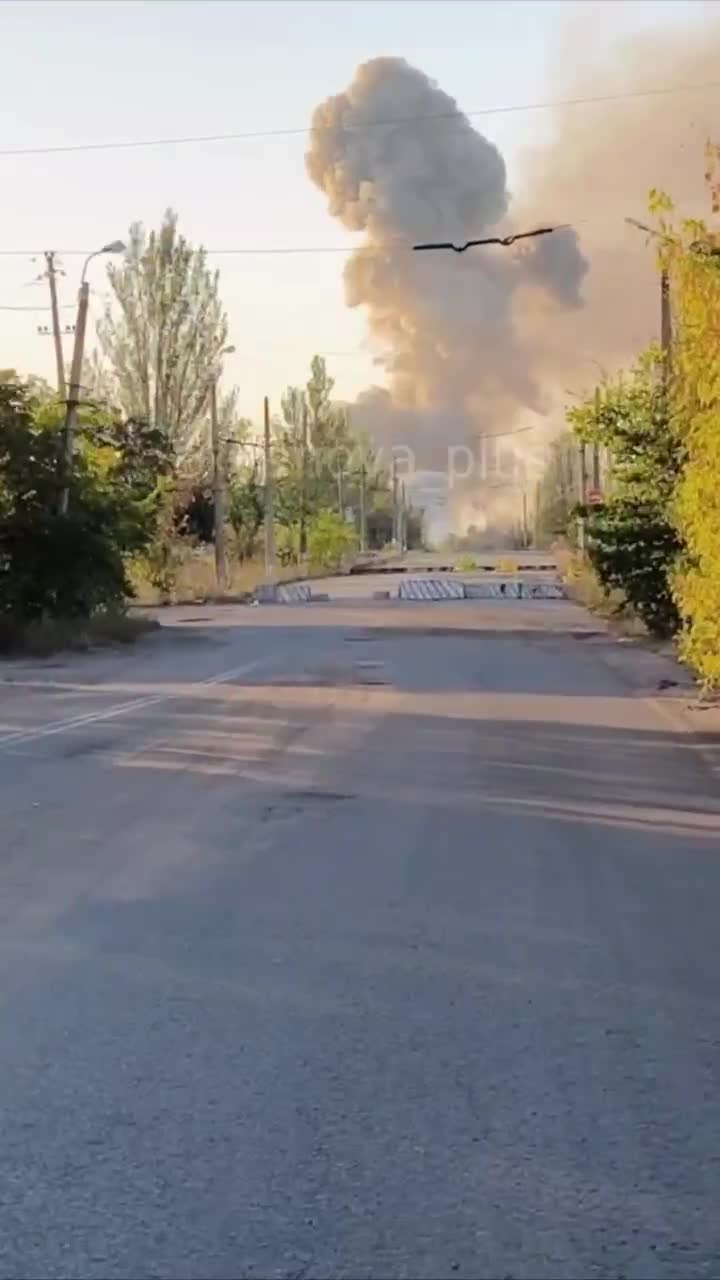 Violent explosion was reported in Horlivka