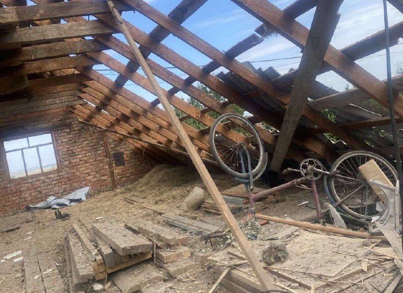 2 person wounded as result of artillery and drone strikes today in Dnipropetrovsk region