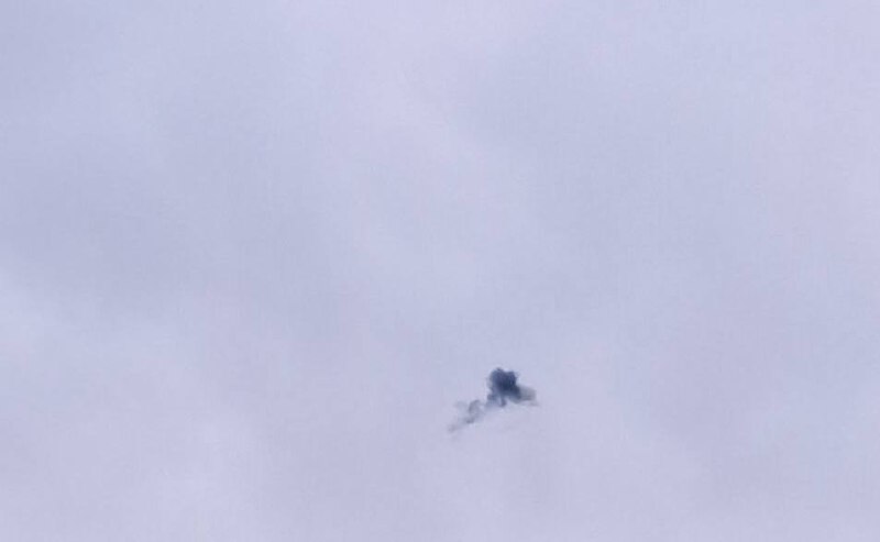 Air defense shot down a drone near Dnipro city, more drones are approaching