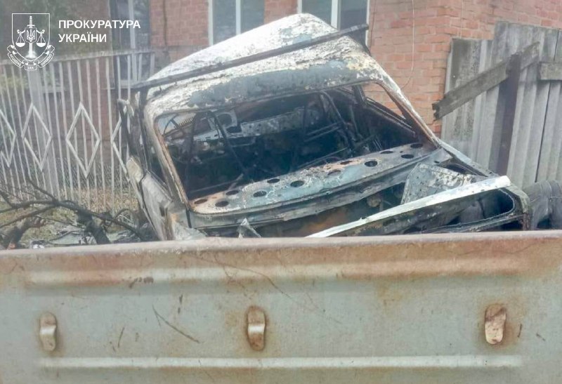 2 people killed as result of FPV drone strike in Kolodiazne village in Kupiansk district of Kharkiv region and another person wounded in Molniya-type drone strike at another car in the district