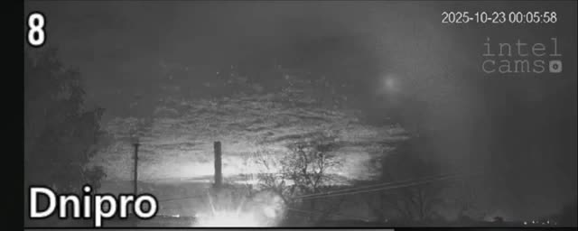 Overnight Russia attacked hydropower plant in Kamianske with drones and missiles