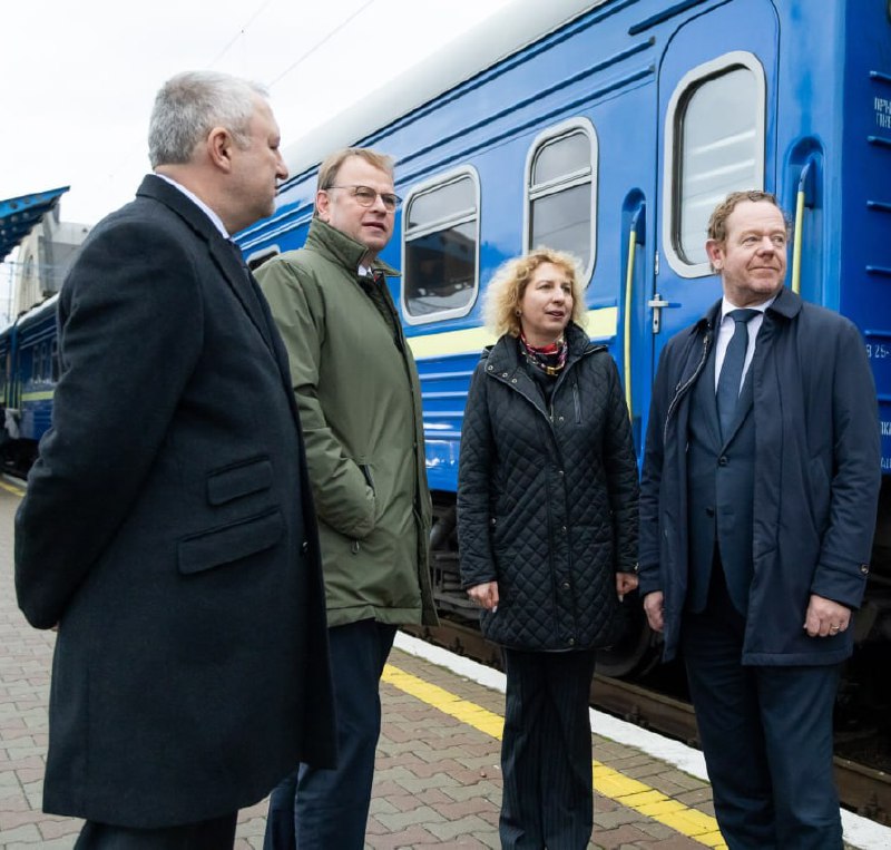Dutch Foreign Minister David van Weel arrives in Kyiv for a visit