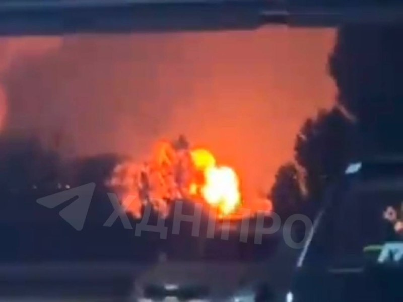 Explosions were reported in Dnipro city. Drones raid