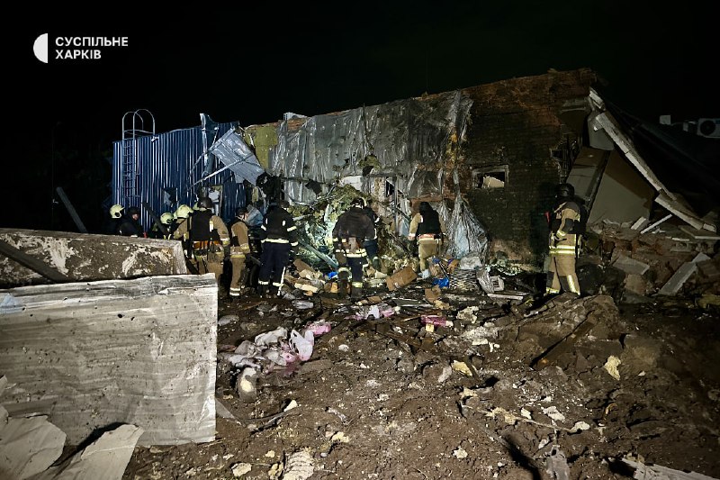 Airstrike targeted fuel station in Korotich near Kharkiv