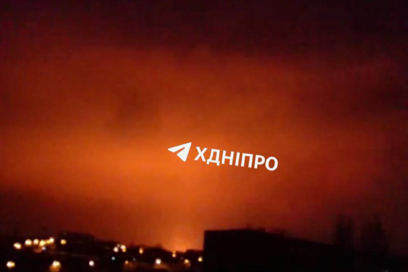 More explosions in Dnipro city as result of drones strikes