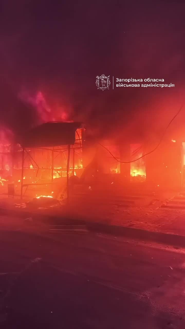 At least 2 people wounded as result of Russian airstrikes in Zaporizhzhia