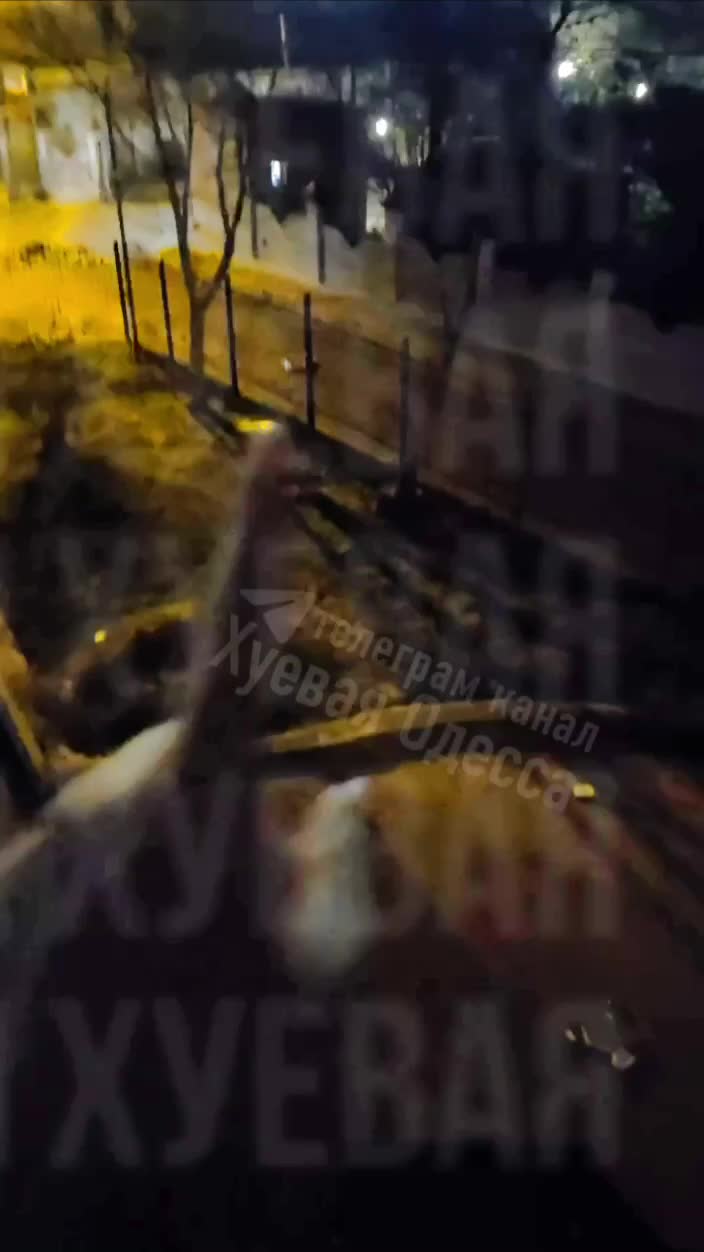 Several drones strikes across Odesa