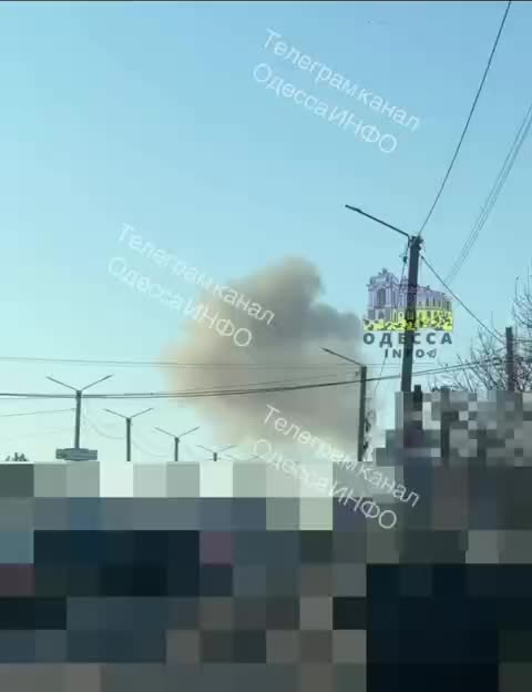 Russian drone once again hit a bridge in Odesa region