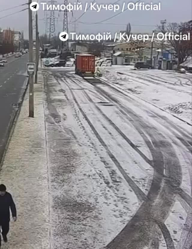 An enterprise and power line damaged in Dnipro city as result of drone strikes